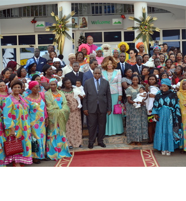 Madame Chantal BIYA hôte de marque du CHRACERH