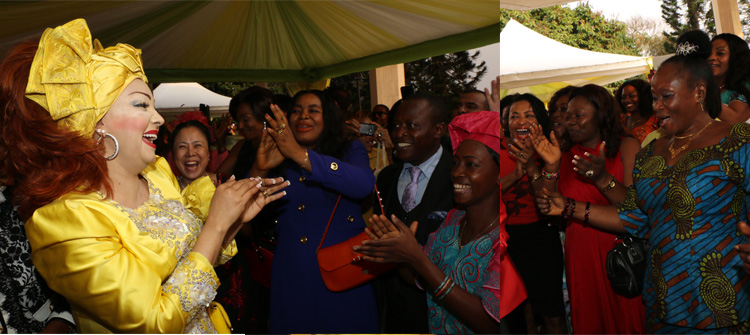 Madam Chantal BIYA receives New Year Wishes
