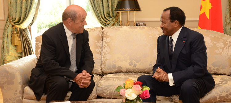 President Paul BIYA receives French defence Minister