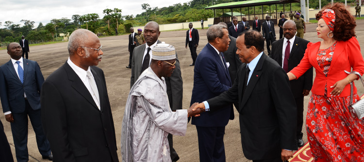 President Paul BIYA in France for World War II event