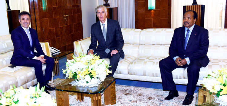 Le patron Afrique de General Electric au Palais de l’Unité