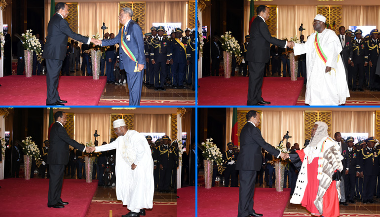 President Paul BIYA receives 2018 New Year Wishes