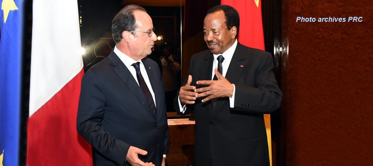 President Paul BIYA condemns the terrorist attacks in Paris in very strong terms