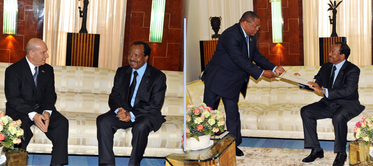 Israeli and Equato-Guinean Envoys at Unity Palace