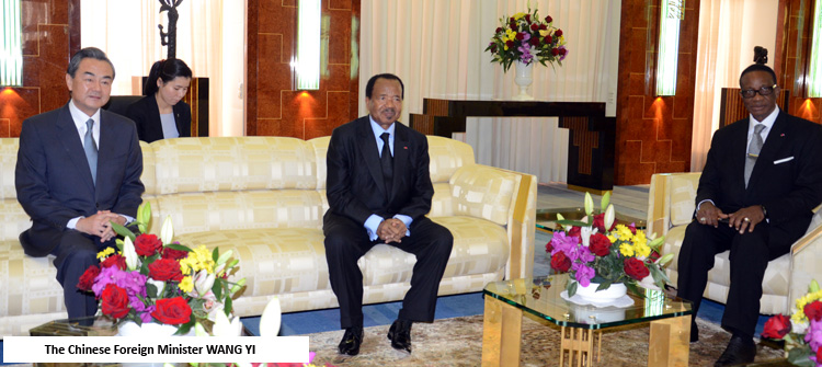 Chinese Foreign Minister WANG YI and Algerian Ambassador granted audiences at Unity Palace