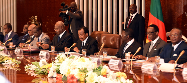 Council of ministers meeting of 15 October 2015 : Opening Statement by the Head of State