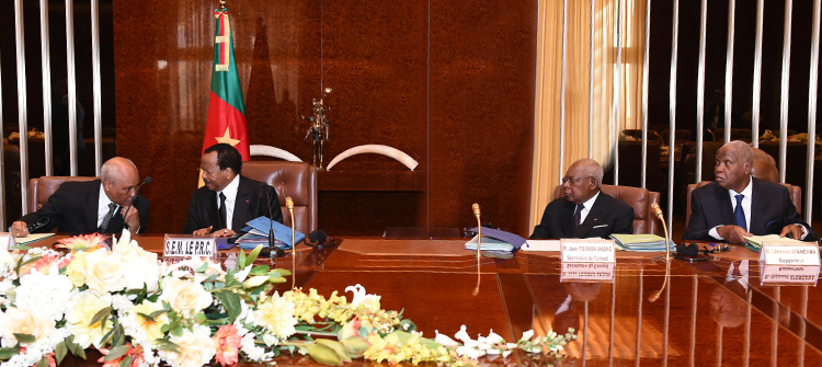 Une session du Conseil  Supérieur de la Magistrature au Palais de l’Unité