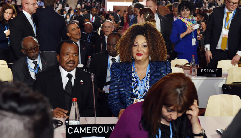Le Chef de l’Etat et Mme Chantal BIYA à la COP21 à Paris