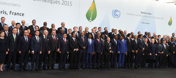 Le Chef de l’Etat et Mme Chantal BIYA à la COP21 à Paris