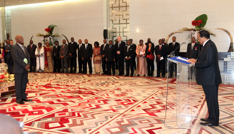 Discours du Chef de l’Etat en réponse aux vœux du Corps Diplomatique