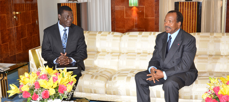 Chadian envoy at Unity Palace