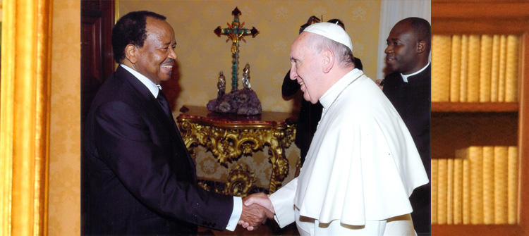 Le Chef de l’Etat félicite Sa Sainteté le Pape François, Souverain Pontife.