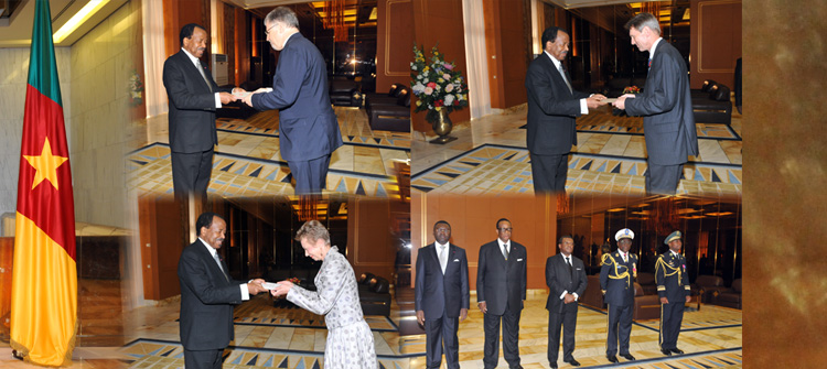Intense diplomatic activity at Unity Palace