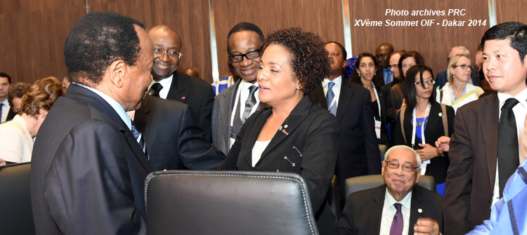 Michaëlle Jean en visite officielle au Cameroun