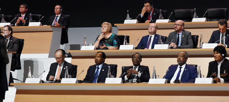 President Paul BIYA’s Remarkable Presence at the One Planet Summit 