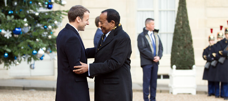 One Planet Summit: President Paul BIYA attends Lunch at Elysée Palace