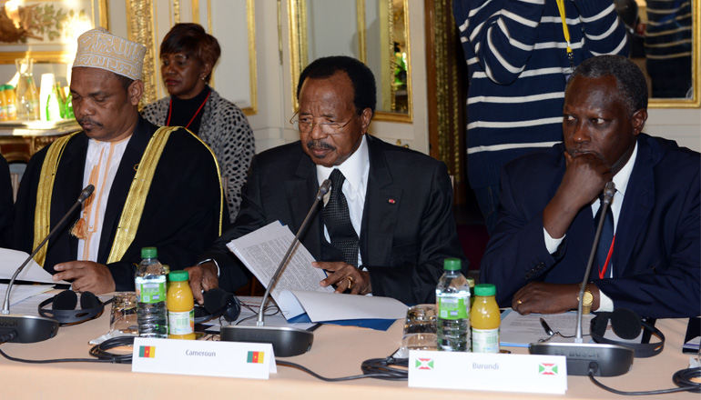 L’intervention de S.E. Paul BIYA, lors de la table-ronde sur la lutte contre le trafic et le braconnage des espèces menacées d’extinction