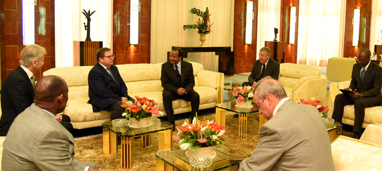 French Parliamentary delegation received at Unity Palace