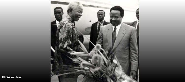 Les condoléances du Chef de l’Etat à S.E.M. Jacob GEDLEYIHLEKISA ZUMA, Président de la République d'Afrique du Sud, suite au décès de Nelson Mandela