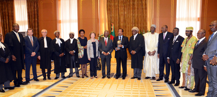 President Paul BIYA awarded « Peaceful Resolution of Conflicts » price by the Pan African Lawyers Union