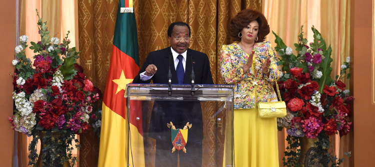 Discours de S.E. Paul BIYA à l’occasion de la réception offerte au Palais de l'Unité en l’honneur de l'Equipe Nationale de football féminin « Les Lionnes Indomptables»