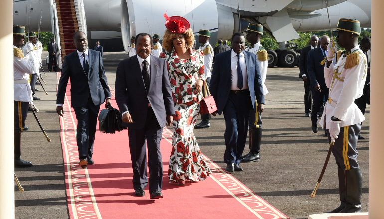 Le couple présidentiel est de retour au Cameroun