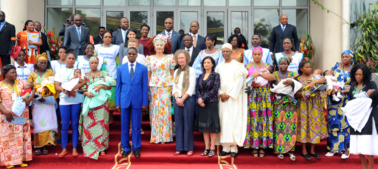 First Lady launches diarrhea vaccine