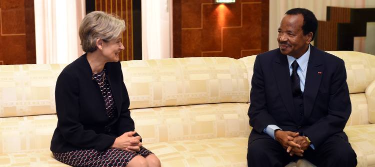 UNESCO Director General promises closer ties with Cameroon