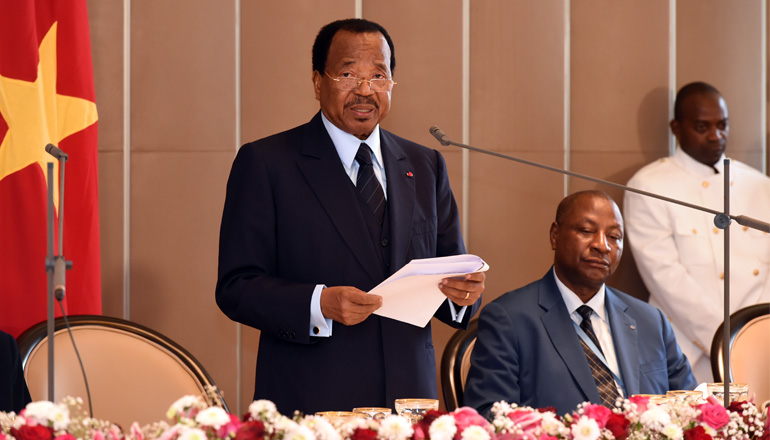 Toast by H.E. Paul BIYA at the luncheon offered in honour of Madam Irina BOKOVA