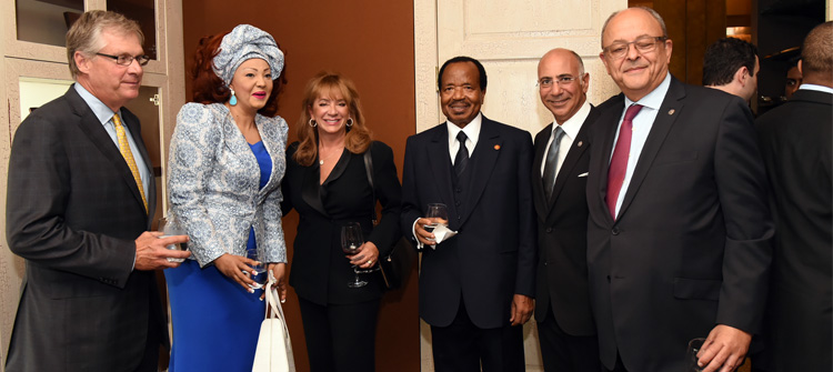 Le quotidien de Madame Chantal BIYA aux Etats-Unis