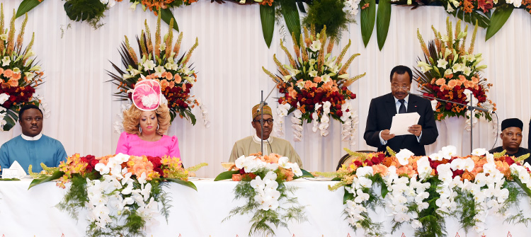 Toast by H.E. Paul BIYA, President of the Republic of Cameroon during the State Dinner offered in honour of H.E. Muhammadu BUHARI, President of the Federal Republic of Nigeria