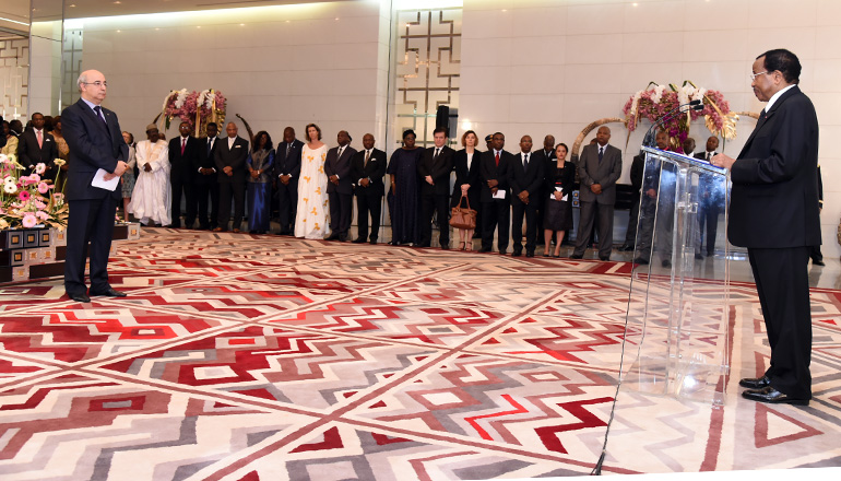 Vœux de Nouvel An au Palais de l’Unité