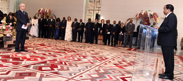 Speech by H.E. Paul BIYA in Response to New Year Wishes from the Diplomatic Corps