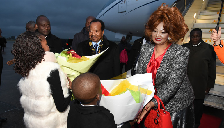 One Planet Summit: President Paul BIYA arrives in Paris