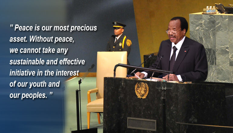 H.E. Paul BIYA - Speaking at 72nd UNGA