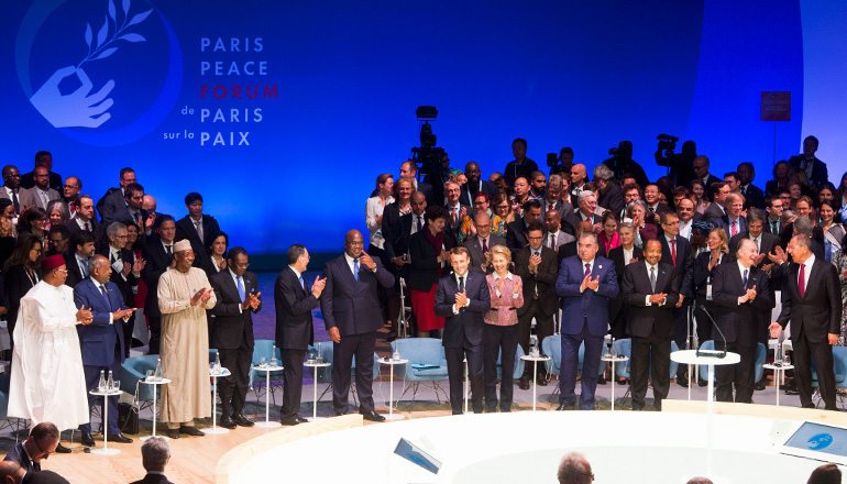 Forum de Paris sur la Paix. Paul BIYA plaide pour une gouvernance mondiale plus juste et plus inclusive