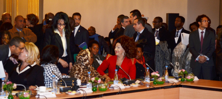 Madam  Chantal BIYA and other First Ladies concert to fight against sexual violence on women in Africa