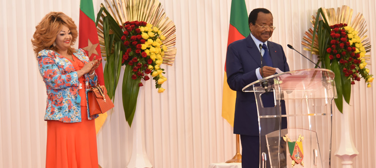 Speech by H.E. Paul BIYA during the reception in honour of the Indomitable Lions at Unity Palace 
