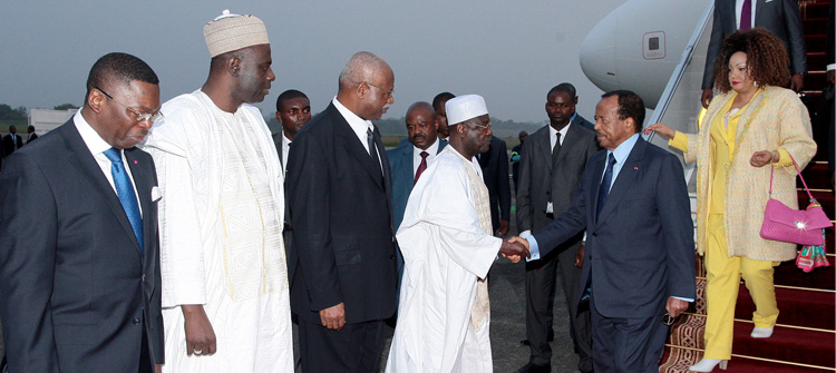 Presidential Couple back home after attending COP21