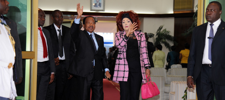 Presidential Couple return to Yaoundé