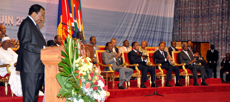 Speech by HE Paul Biya during the Closing of the Summit of Heads of State and Government of ECCAS, ECOWAS and CGG