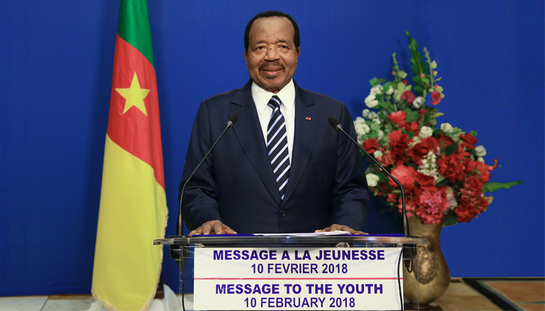 Message du Président Paul Biya à l’occasion de la 52ème édition de la Fête de la Jeunesse