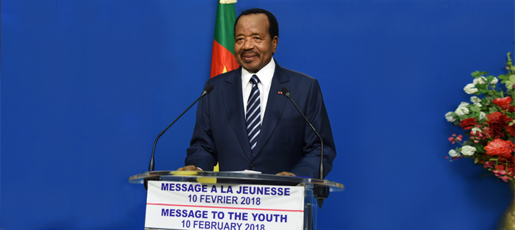 Head of State’s message to the Youth on the occasion of the 52nd Edition of the National Youth Day