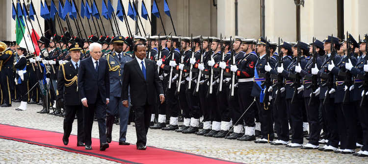 Presidential Couple Honoured at the Quirinal Palace