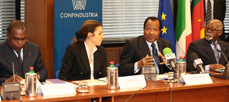 Statement by H.E. Paul BIYA to the Italian employers’ Federation