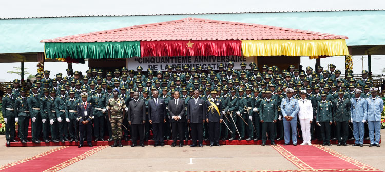 President Paul BIYA pays homage to our soldiers