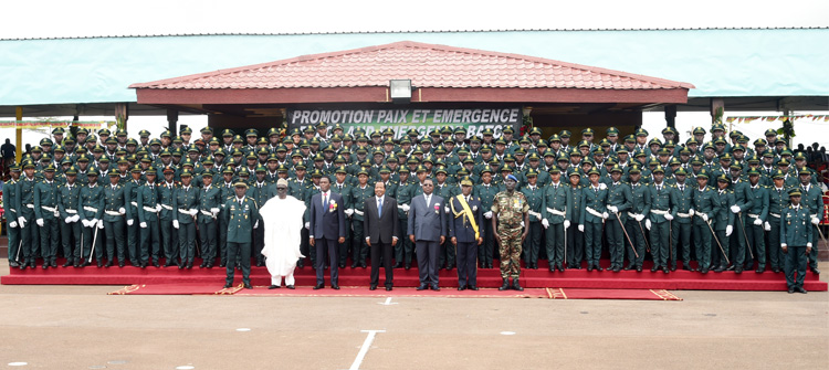 President Paul BIYA extols Armed Forces at 35th EMIA Graduation Ceremony