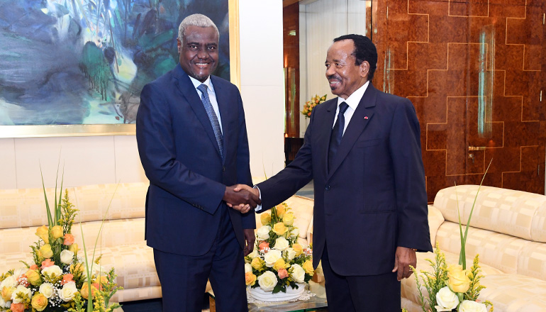 Soutien total de l’Union africaine à l’unité et à la stabilité du Cameroun